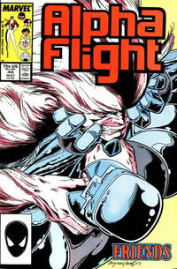 Cover for Alpha Flight (Marvel, 1983 series) #46 [Direct]