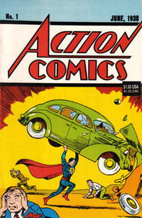 Cover Thumbnail for Action Comics 1 Reprint [Death of Superman] (DC, 1992 series) 