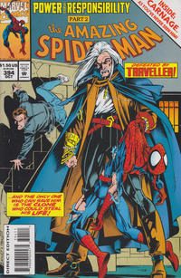Cover for The Amazing Spider-Man (Marvel, 1963 series) #394 [Direct Edition - Standard Cover]