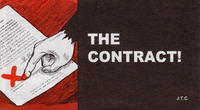 Cover Thumbnail for The Contract! (Chick Publications, 1976 series) [2004 Edition]