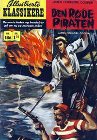 Cover Thumbnail for Illustrerte Klassikere [Classics Illustrated] (Illustrerte Klassikere / Williams Forlag, 1957 series) #186 - Den røde piraten