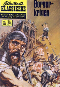 Cover for Illustrerte Klassikere [Classics Illustrated] (Illustrerte Klassikere / Williams Forlag, 1957 series) #205 - Borgerkrigen