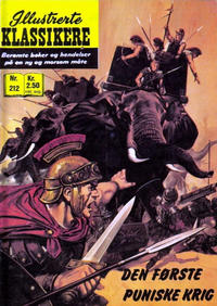 Cover for Illustrerte Klassikere [Classics Illustrated] (Illustrerte Klassikere / Williams Forlag, 1957 series) #212 - Den første puniske krig