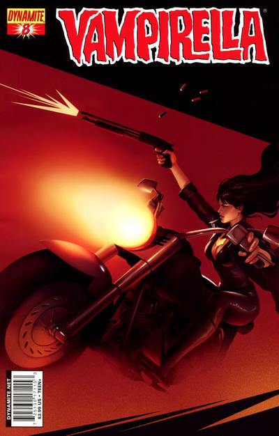 Cover for Vampirella (Dynamite Entertainment, 2010 series) #8 [Jelena Kevic-Djurdjevic Cover]