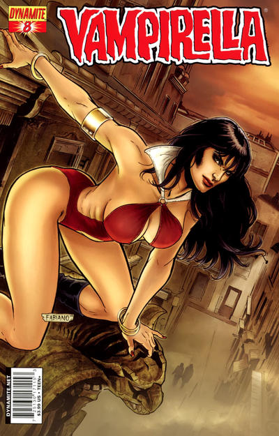 Cover for Vampirella (Dynamite Entertainment, 2010 series) #8 [Fabiano Neves Cover]