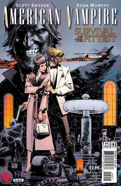 Cover for American Vampire: Survival of the Fittest (DC, 2011 series) #2
