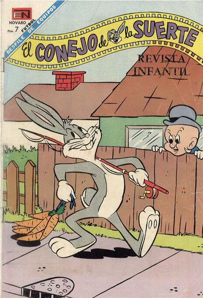 Cover for El Conejo de la Suerte (Editorial Novaro, 1950 series) #287