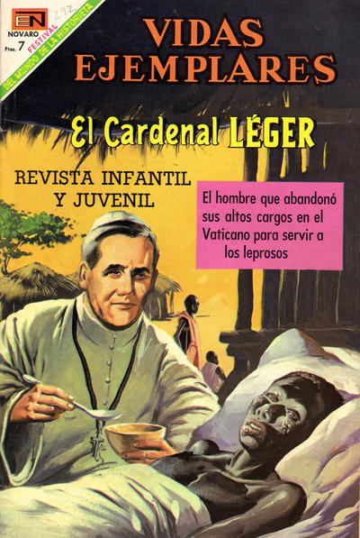 Cover for Vidas Ejemplares (Editorial Novaro, 1954 series) #292