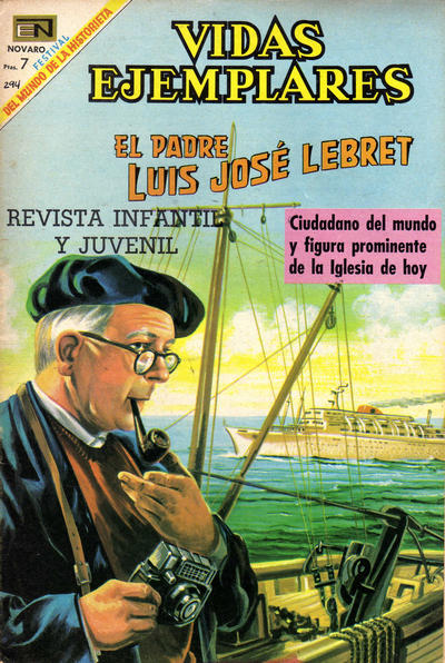 Cover for Vidas Ejemplares (Editorial Novaro, 1954 series) #294