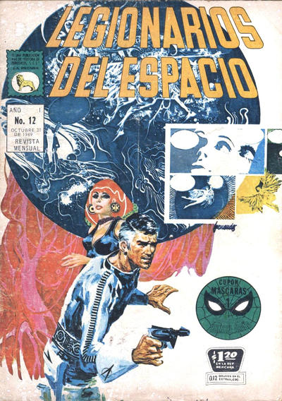 Cover for Legionarios del Espacio (Editora de Periódicos, S. C. L. "La Prensa", 1968 series) #12