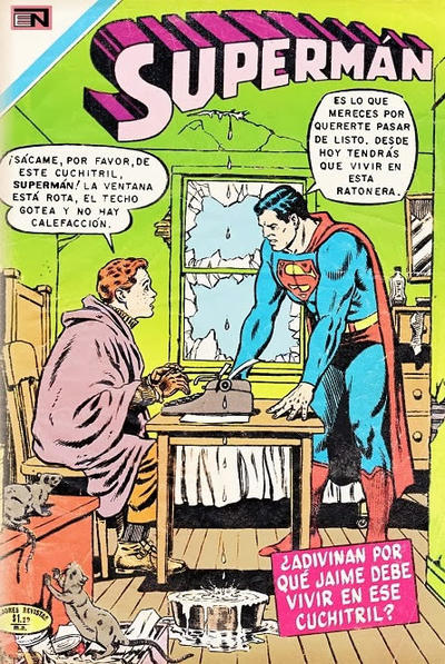 Cover for Supermán (Editorial Novaro, 1952 series) #829