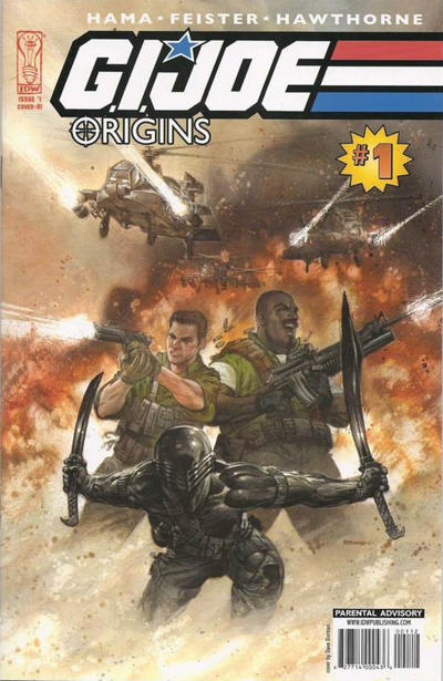 Cover for G.I. Joe: Origins (IDW, 2009 series) #1 [Cover RI]
