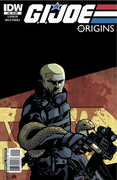 Cover for G.I. Joe: Origins (IDW, 2009 series) #22 [Cover RI]