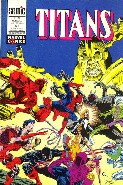 Cover for Titans (Semic S.A., 1989 series) #174