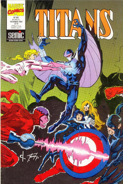 Cover for Titans (Semic S.A., 1989 series) #181