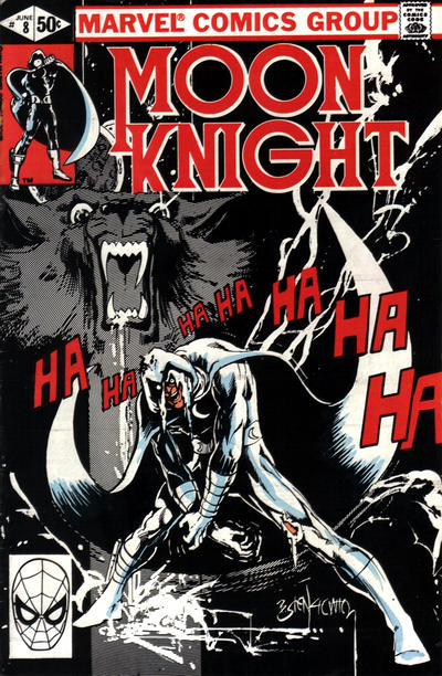 Cover for Moon Knight (Marvel, 1980 series) #8 [Direct]