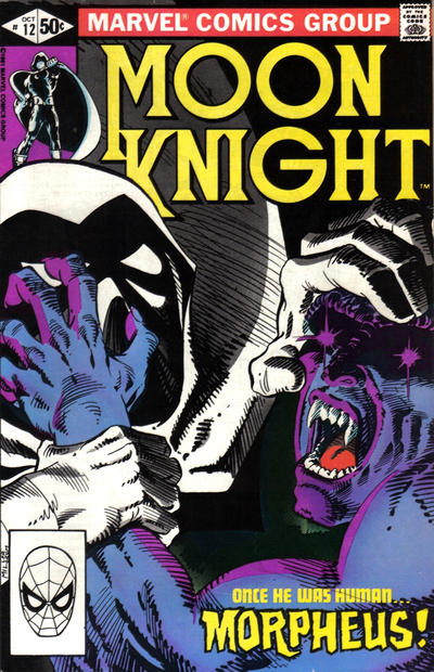 Cover for Moon Knight (Marvel, 1980 series) #12 [Direct]