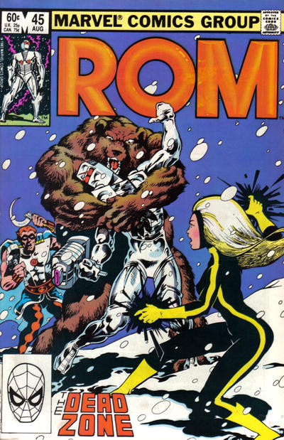 Cover for Rom (Marvel, 1979 series) #45 [Direct]