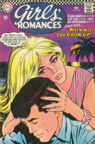 Cover for Girls' Romances (DC, 1950 series) #125