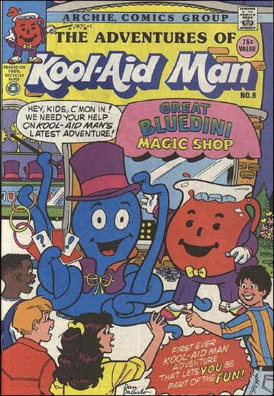Cover for The Adventures of Kool-Aid Man (Archie, 1987 series) #9