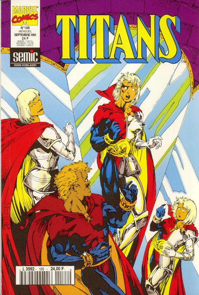 Cover for Titans (Semic S.A., 1989 series) #188