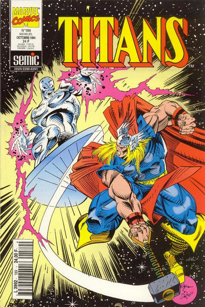 Cover for Titans (Semic S.A., 1989 series) #189