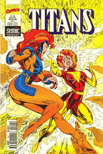 Cover for Titans (Semic S.A., 1989 series) #194