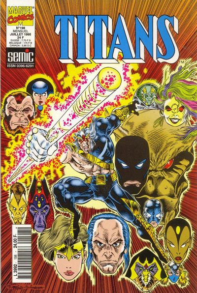 Cover for Titans (Semic S.A., 1989 series) #198