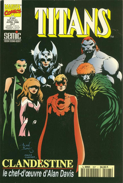 Cover for Titans (Semic S.A., 1989 series) #207