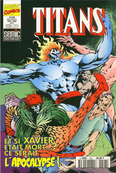 Cover for Titans (Semic S.A., 1989 series) #208