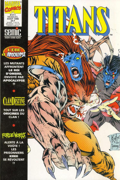 Cover for Titans (Semic S.A., 1989 series) #211