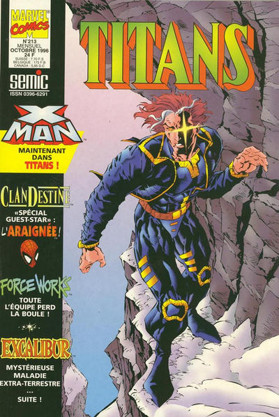 Cover for Titans (Semic S.A., 1989 series) #213