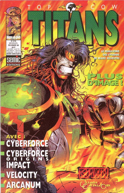 Cover for Titans (Semic S.A., 1989 series) #218