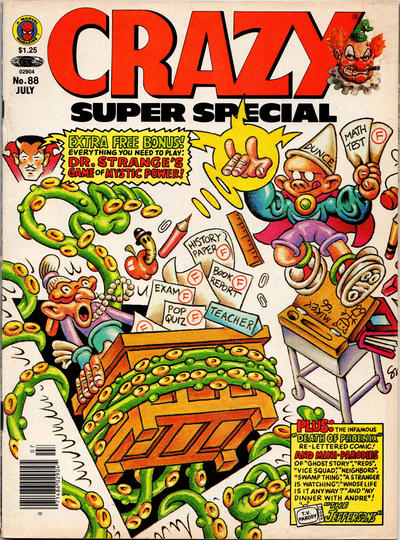 Cover for Crazy Magazine (Marvel, 1973 series) #88