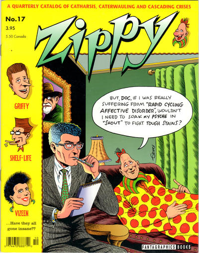 Cover for Zippy Quarterly (Fantagraphics, 1993 series) #17