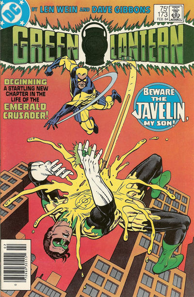 Cover for Green Lantern (DC, 1960 series) #173 [Newsstand]