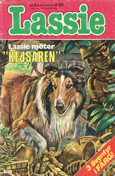 Cover for Lassie (Semic, 1980 series) #4/1981