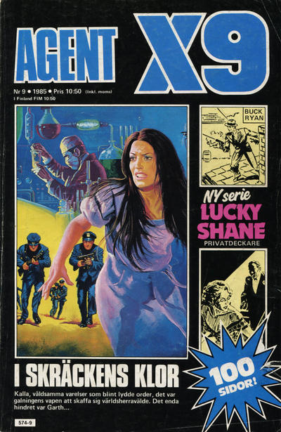 Cover for Agent X9 (Semic, 1971 series) #9/1985