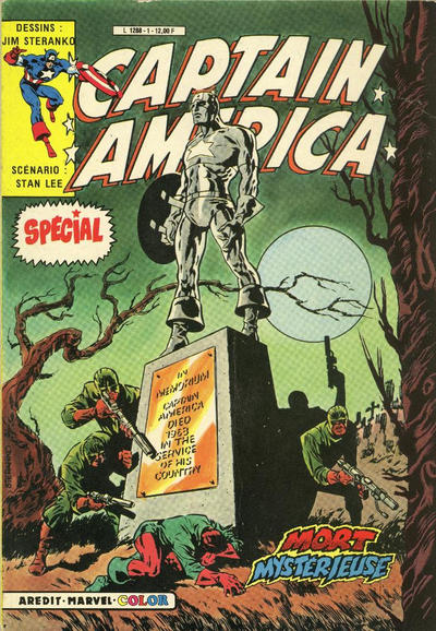Cover for Captain America Spécial (Arédit-Artima, 1985 series) 