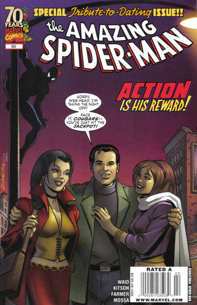 Cover for The Amazing Spider-Man (Marvel, 1999 series) #583 [Newsstand]