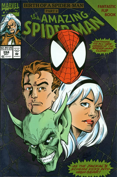 Cover for The Amazing Spider-Man (Marvel, 1963 series) #394 [Flipbook] [Direct Edition]