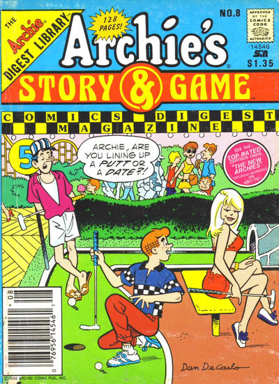 Cover for Archie's Story & Game Digest Magazine (Archie, 1986 series) #8