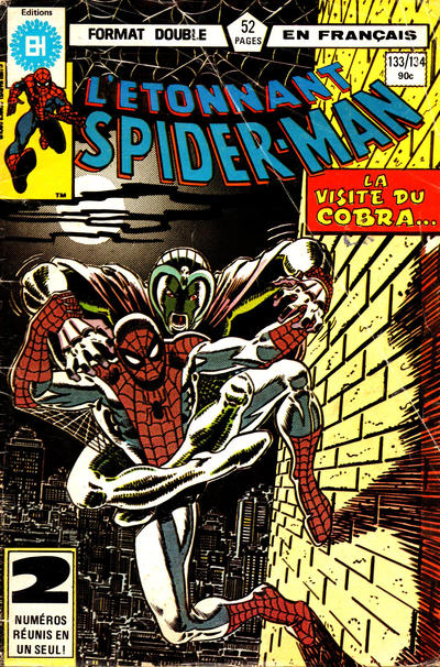 Cover for L'Étonnant Spider-Man (Editions Héritage, 1969 series) #133/134