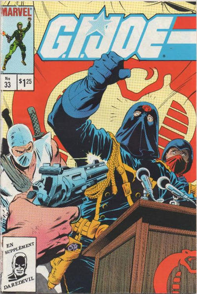 Cover for G.I. Joe (Editions Héritage, 1982 series) #33
