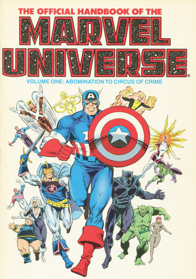 Cover for The Official Handbook of the Marvel Universe (Marvel, 1986 series) #1