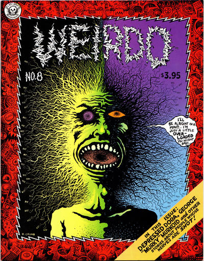 Cover for Weirdo (Last Gasp, 1981 series) #8 [2nd print- 3.95 USD]