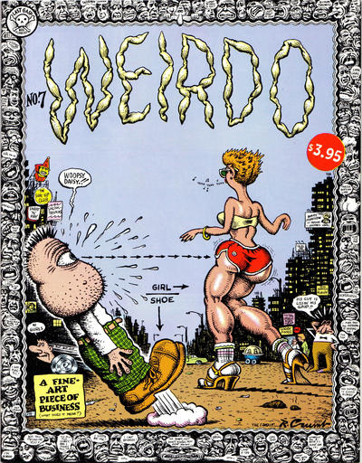 Cover for Weirdo (Last Gasp, 1981 series) #7 [2nd print- 3.95 USD]