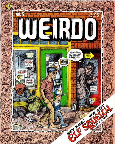 Cover for Weirdo (Last Gasp, 1981 series) #9 [2nd print- 3.95 USD]