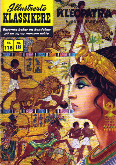 Cover for Illustrerte Klassikere [Classics Illustrated] (Illustrerte Klassikere / Williams Forlag, 1957 series) #118 - Kleopatra