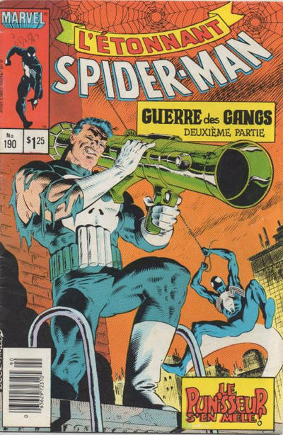 Cover for L'Étonnant Spider-Man (Editions Héritage, 1969 series) #190